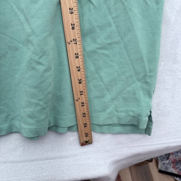 Polo Ralph Lauren Polo Shirt Mens 5XB Big Green Knit Pony Preppy Casual - Picture 4 of 8